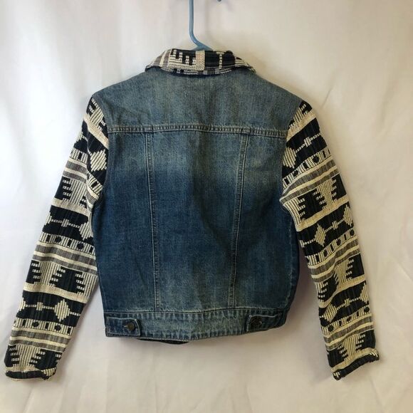 UO BDG x The Reformation Tribal Denim Jacket M - Picture 8 of 15